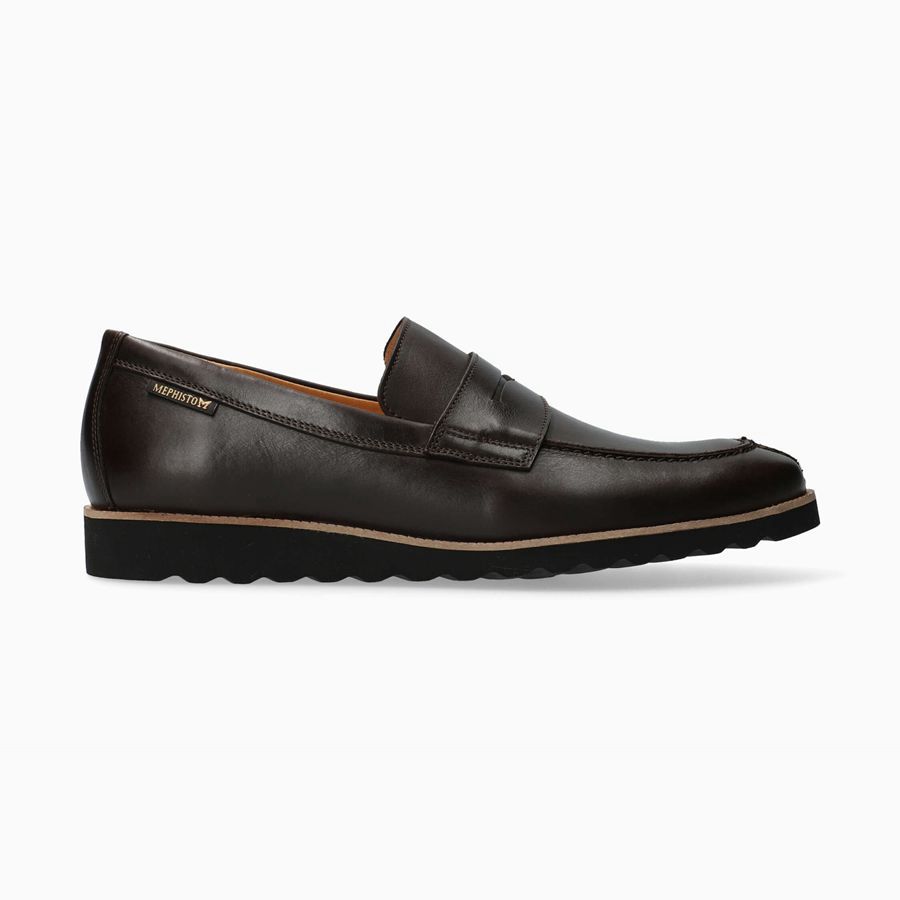 Mephisto VILFREDO Læder Sko 2730498-AT - Loafers Herre Mørke Brune